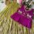 Soft dola silk with tissue strips with embroidery lace kids lehenga choli