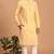 Men multicolor cotton blend digital print kurta set