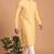 Men multicolor cotton blend digital print kurta set