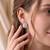 925 silver earrings celeste radiance halo stud earrings for women
