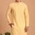 Men multicolor cotton blend digital print kurta set