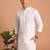 Men multivolor cotton blend digital print kurta set