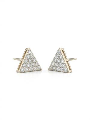 925 silver earrings trinity spark stud earrings for women 4