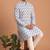 Men multicolor cotton blend digital print kurta set