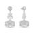 925 silver earrings traditional filigree jhumka earrings for women