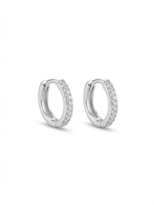 925 silver earrings round sparkle bali earrings for women 3