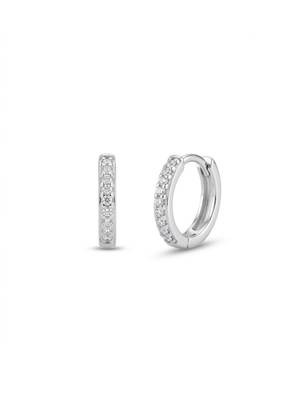 925 silver earrings round sparkle bali earrings for women 4