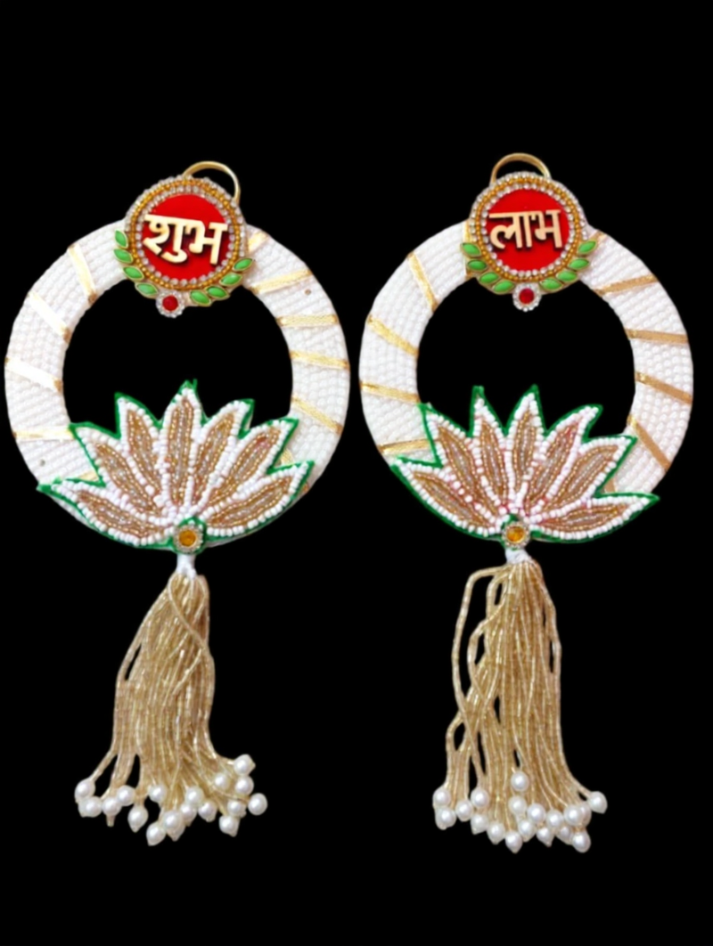 handmade hanging tassels decorative home decor (pack of 2)