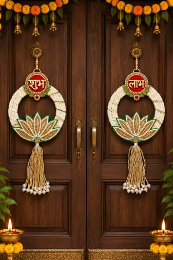 handmade hanging tassels decorative home decor (pack of 2)