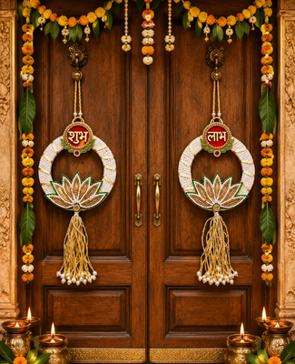 handmade hanging tassels decorative home decor (pack of 2) 3
