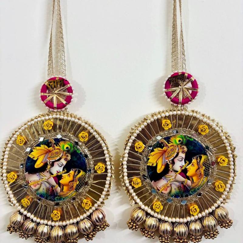handmade hanging traditional design decorative for home wall decoration (pack of 2)