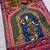 Ethnic Motif Mirror work silk blend saree With Blouse