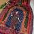 Ethnic Motif Mirror work silk blend saree With Blouse
