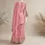 Baby pink embroidery Blend Tissue sharara 