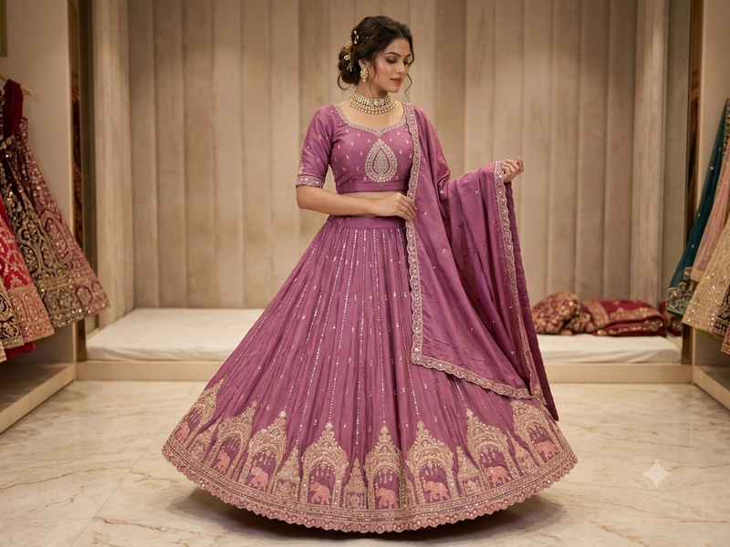 new designer  fancy lehnaga  dress