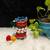  handcrafted multicolour navratri thread bangle set with cowrie shells & pom-poms