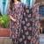 Floral Embellished Kurta Paired With Afghani Trouser & Dupatta