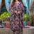 Floral Embellished Kurta Paired With Afghani Trouser & Dupatta