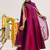 Woven Design Panelled Kurta & Trousers With Dupatta