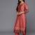 Bandhani Printed Regular Chanderi Silk Kurta with Trousers & With Dupatta
