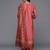 Bandhani Printed Regular Chanderi Silk Kurta with Trousers & With Dupatta