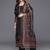 Ethnic Motifs Printed Regular Chanderi Silk Kurta with Trousers & With Dupatta