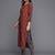 Women Rust Floral Printed Pure Cotton Kurta with Palazzos
