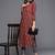 Women Rust Floral Printed Pure Cotton Kurta with Palazzos