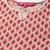 Women Peach-Coloured Floral Printed Empire Gotta Patti Pure Cotton Kurta with Trousers & With