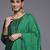 Women Green Ethnic Motifs Embroidered Kurta with Trousers & Dupatta
