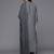 Floral Embroidered Mandarin Collar Straight Kurta with Trousers & Dupatta