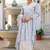 Ethnic Motifs Embroidered Empire Anarkali Kurta with Trouser & Dupatta
