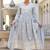 Ethnic Motifs Embroidered Empire Anarkali Kurta with Trouser & Dupatta