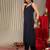 Woven Design Shoulder Straps Anarkali Kurta & Trousers With Dupatta