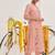 Floral Embroidered Sequinned Kurta & Trousers With Dupatta
