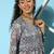 Printed Silk Georgette Kurta with Trousers