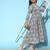 Printed Silk Georgette Kurta with Trousers