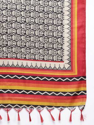 Women Ethnic Motifs Embroidered Sequinned Kurta with Trousers & With Dupatta 4