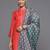 Printed Regular Kurta With Trousers & With Dupatta