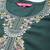 Floral Zari Embroidered Kurta With Trousers & Dupatta