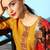 Women Ethnic Motifs Silk Blend Hyper Texture Kurta Set