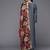 Women Grey Ethnic Motifs Yoke Design Mirror Work Kurta with Trousers & With Dupatta