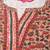 Women Peach-Coloured Ethnic Motifs Printed Kurta with Trousers