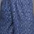 Women Blue Ethnic Motifs Printed Pure Cotton Kurta with Trousers & Dupatta