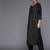 Women Black Printed Kurta with Trousers