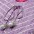 Women Lavender & White Bandhani Pure Cotton Kurti with Sharara & Dupatta
