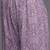 Women Lavender & White Bandhani Pure Cotton Kurti with Sharara & Dupatta