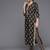 Women Black Ethnic Motifs Printed Patchwork Pure Cotton Kurta with Trousers
