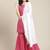 Women Pink Ethnic Motifs Yoke Design Regular Gotta Patti Pure Cotton Kurta with Sharara & With