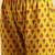Women Yellow Floral Printed Straight Pure Cotton Kurta & Sharara With Dupatta